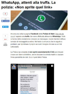 articolo-whatsapp-truffa-scheda-madre-messaggero