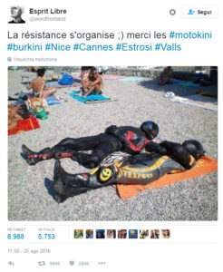 burkini-reazione-motociclisti-francia