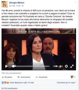 meloni-morani-pensioni