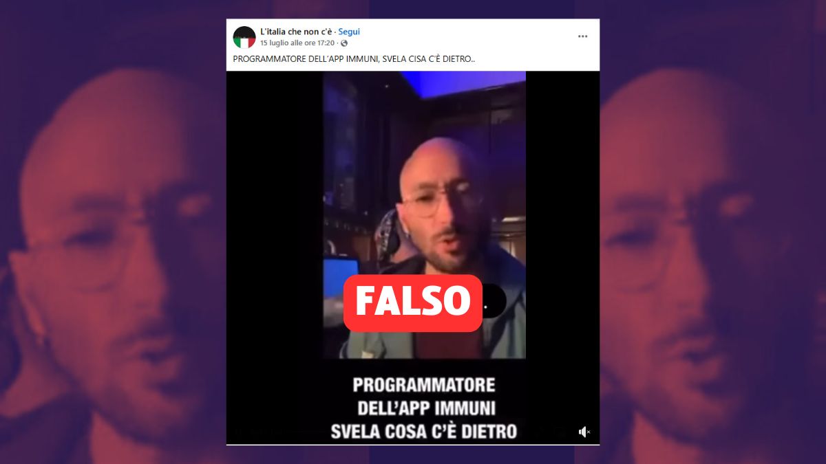 Il falso programmatore dell’App Immuni “Marco Saiferi”