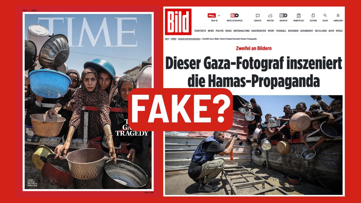 Gaza, verità o messa in scena? La foto del TIME e il sospetto di propaganda del Bild
