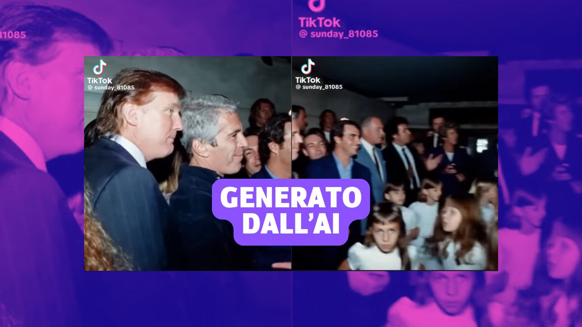 Il falso video di Donald Trump e Jeffrey Epstein divertiti davanti a un gruppo di bambine danzanti